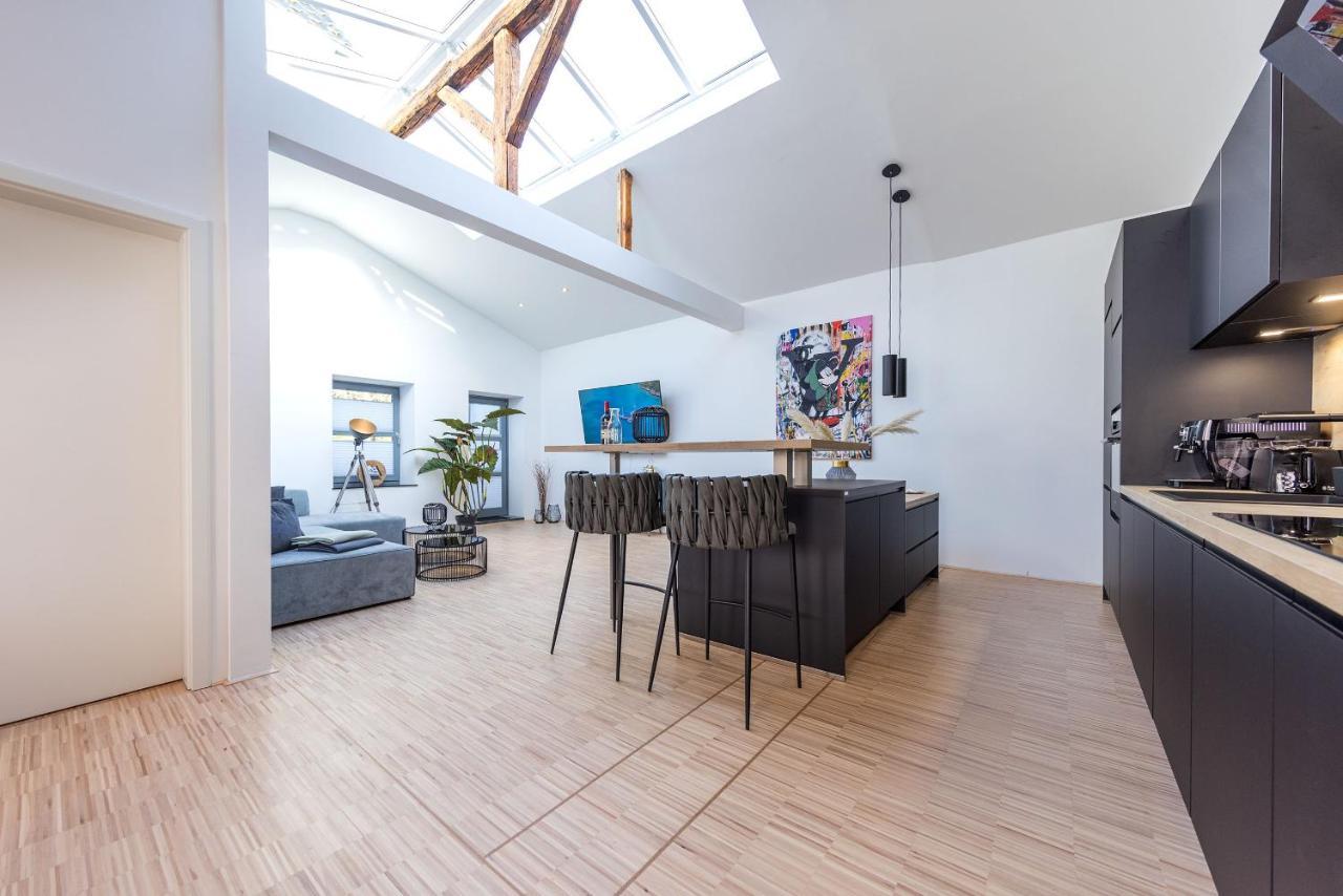 Lichtdurchflutetes Design - Appartement Guetersloh - 90 Qm Zewnętrze zdjęcie